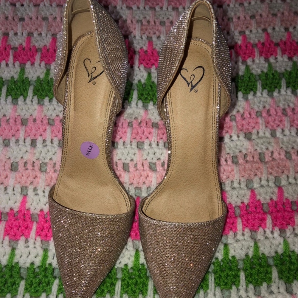 Fancy sparkly heels